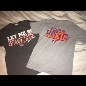 2 Virginia Tech T-shirt’s